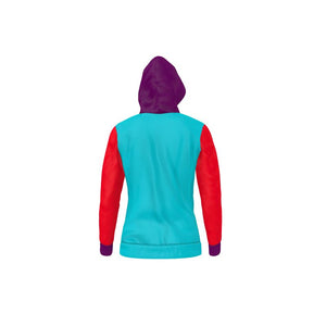 Claudette Teal Premium Hoodie