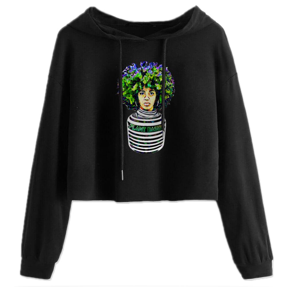 Planted Cropped Hoodie