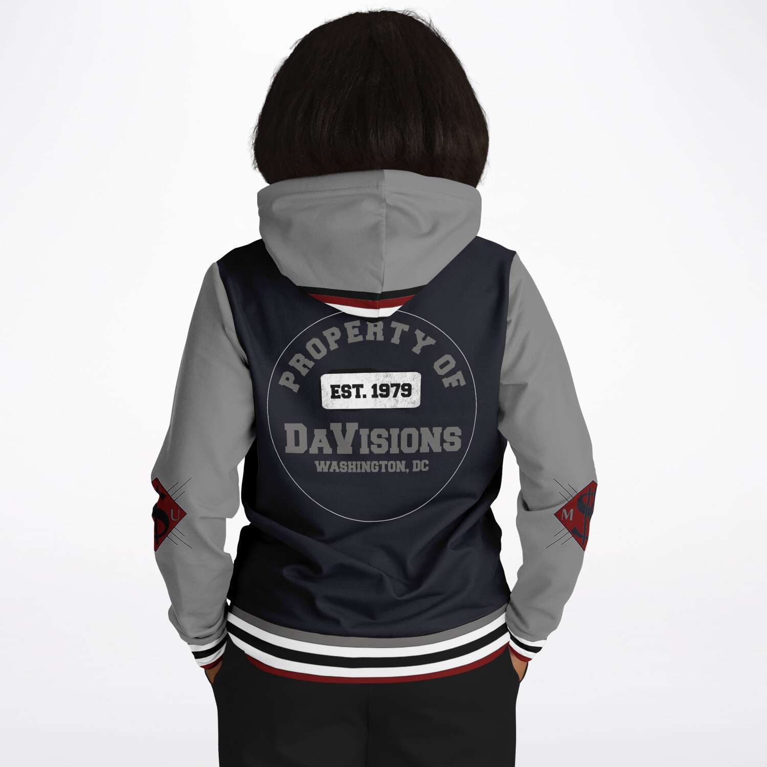 Self Made U Stripe Hoodie