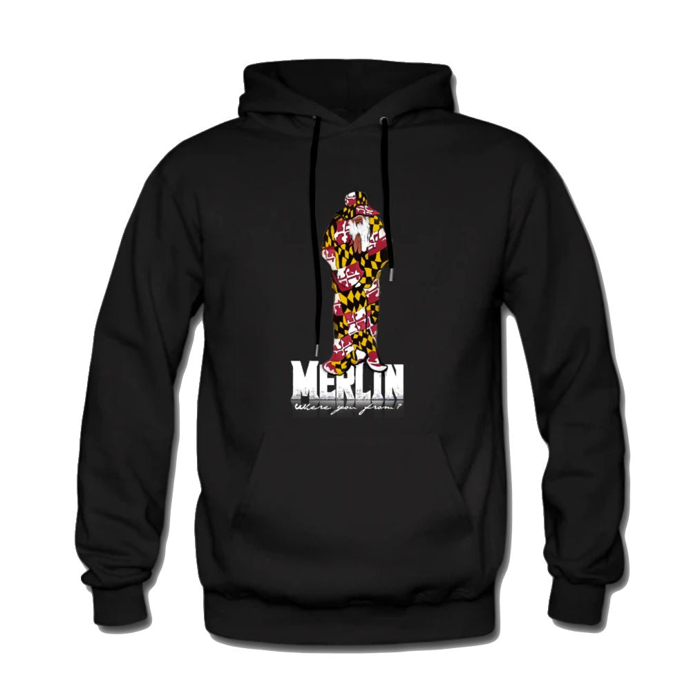 Merlins Men's French Terry Hoodie