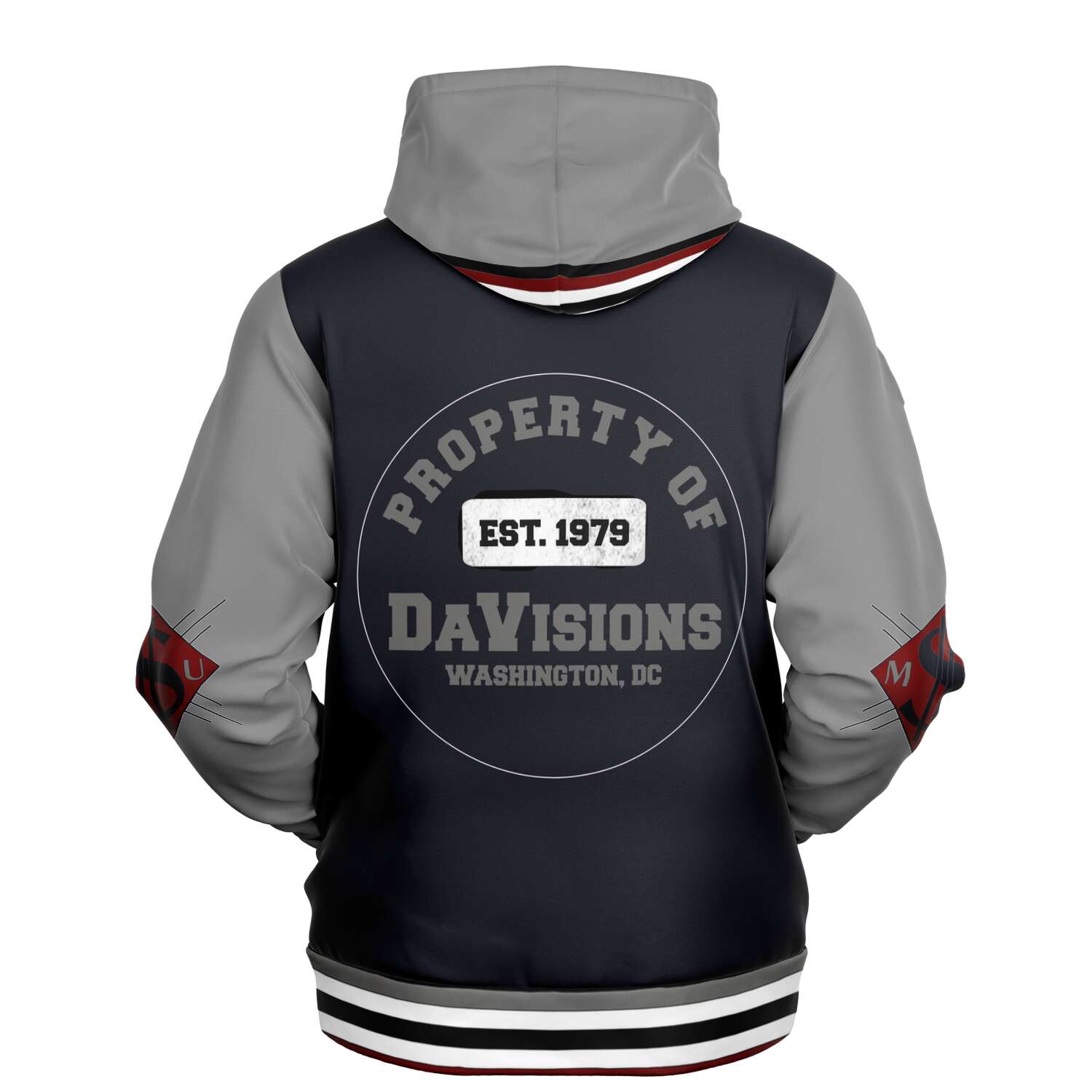 Self Made U Stripe Hoodie