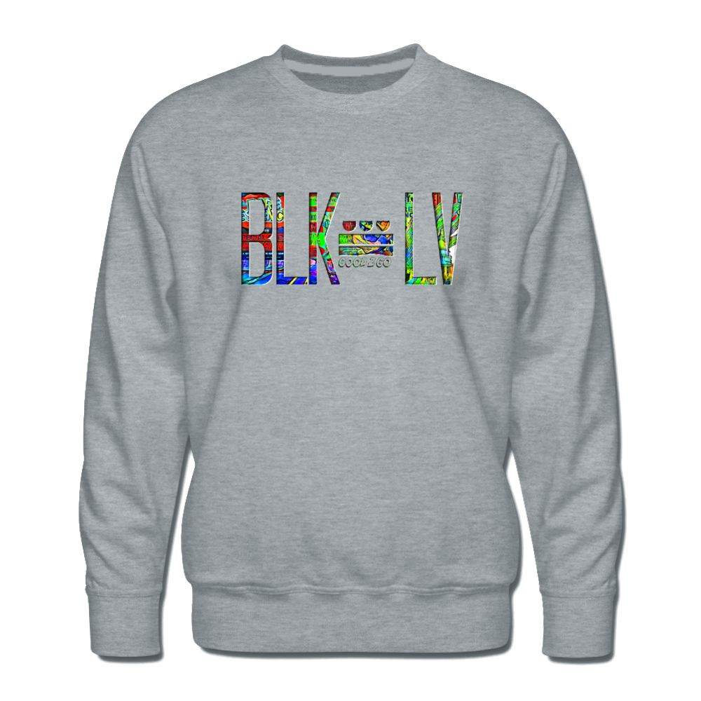 BLK LV 2 Go Men's French Terry Sweatshirt