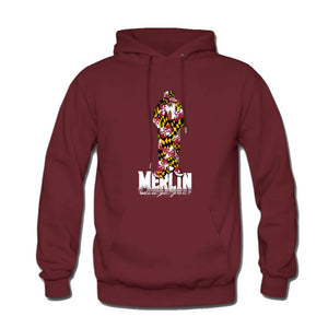 Merlins Men's French Terry Hoodie
