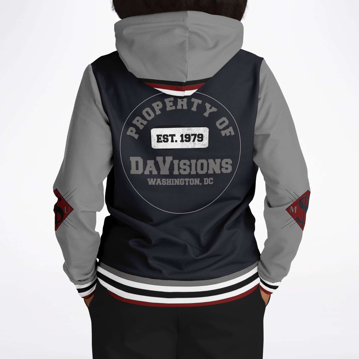 Self Made U Stripe Hoodie