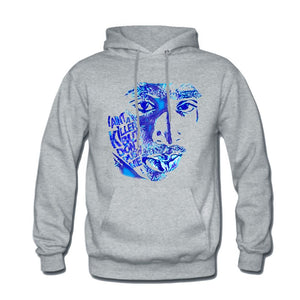 I Ain't Blue Men's French Terry Hoodie