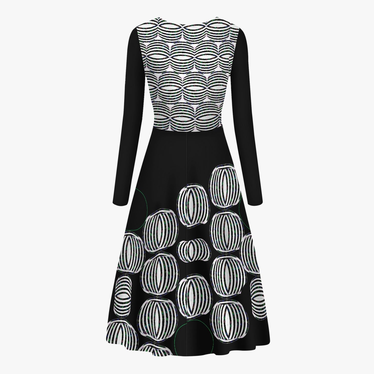 Planted Space Long-Sleeve One-piece Dress