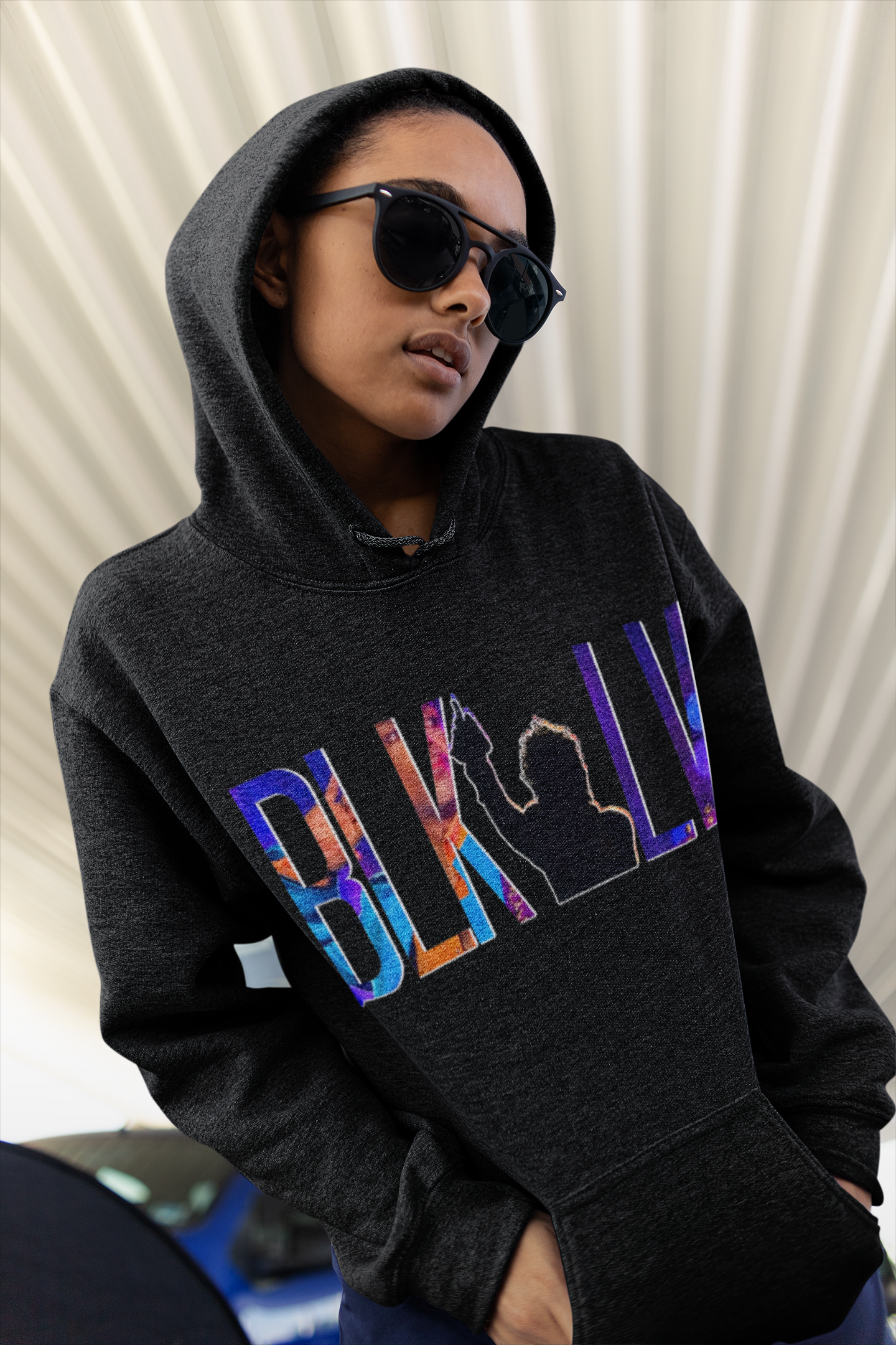 BLK Dove LV Adult Hoodie – DaVisions LLC