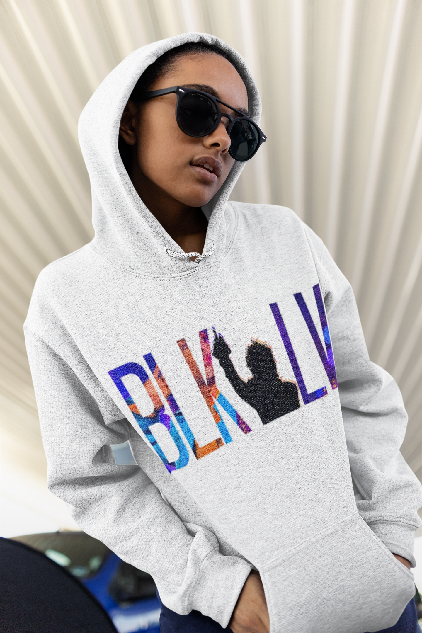 BLK Dove LV Adult Hoodie