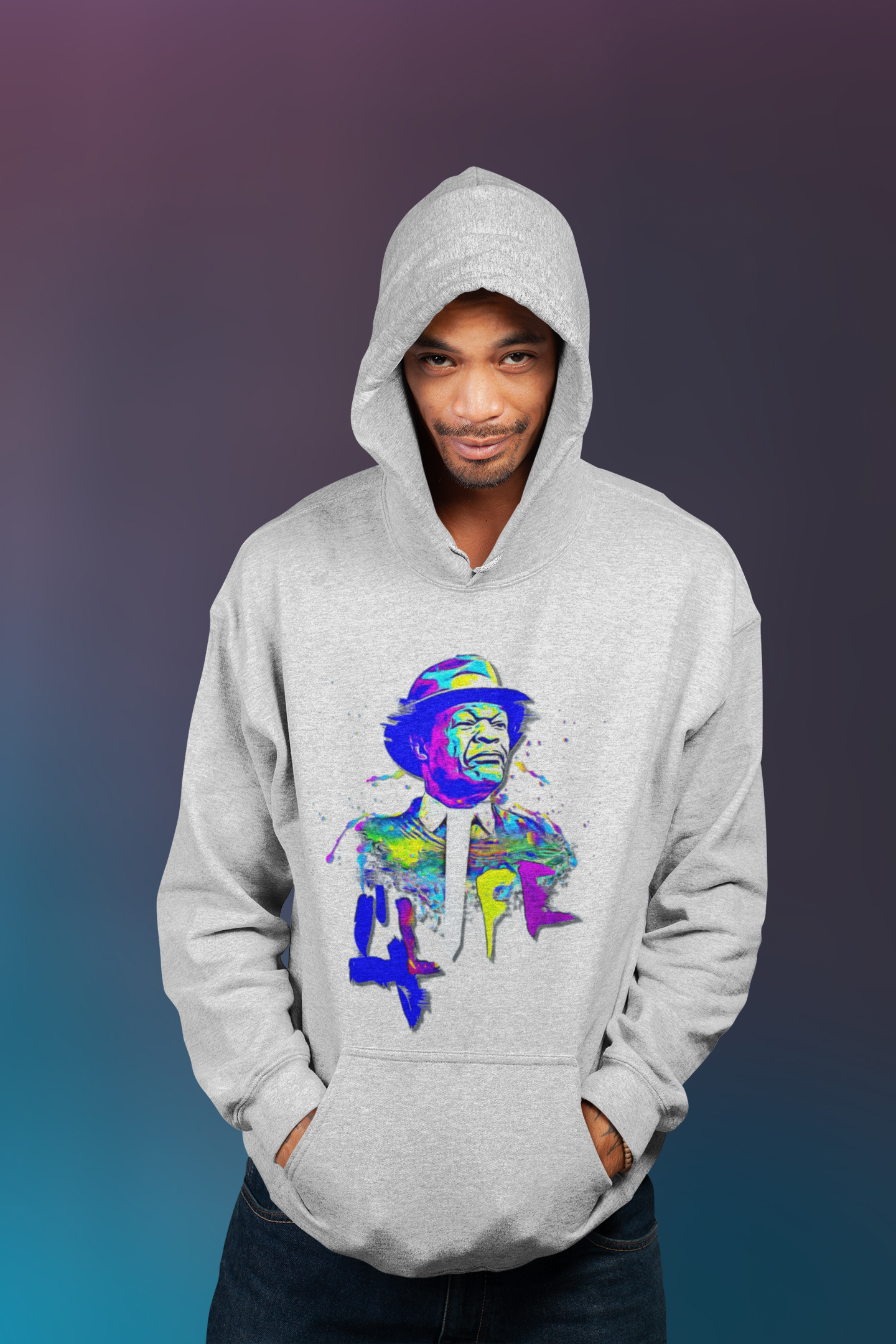4LiFe Unisex light Pull Over Hoodie