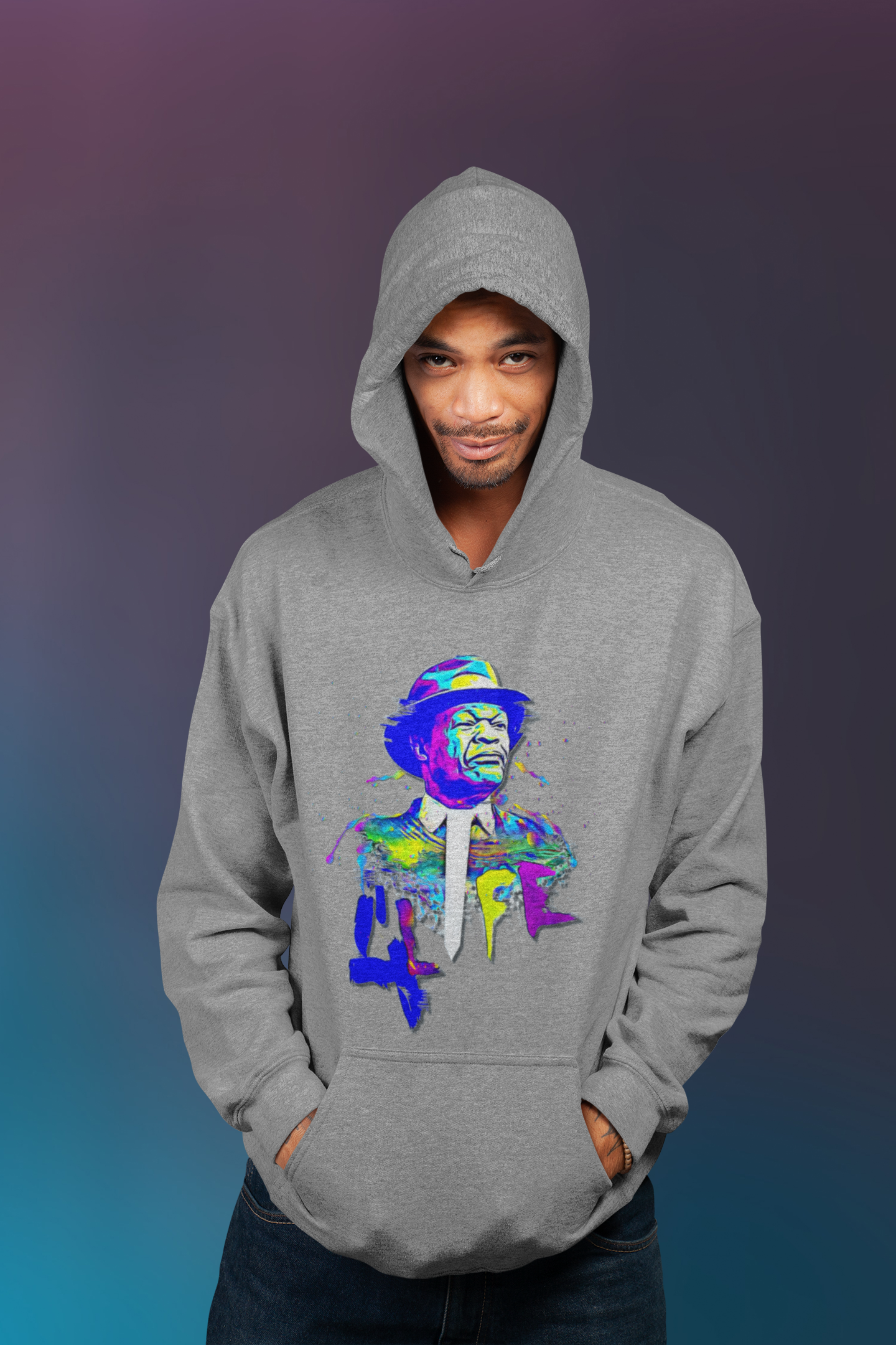 4LiFe Unisex light Pull Over Hoodie