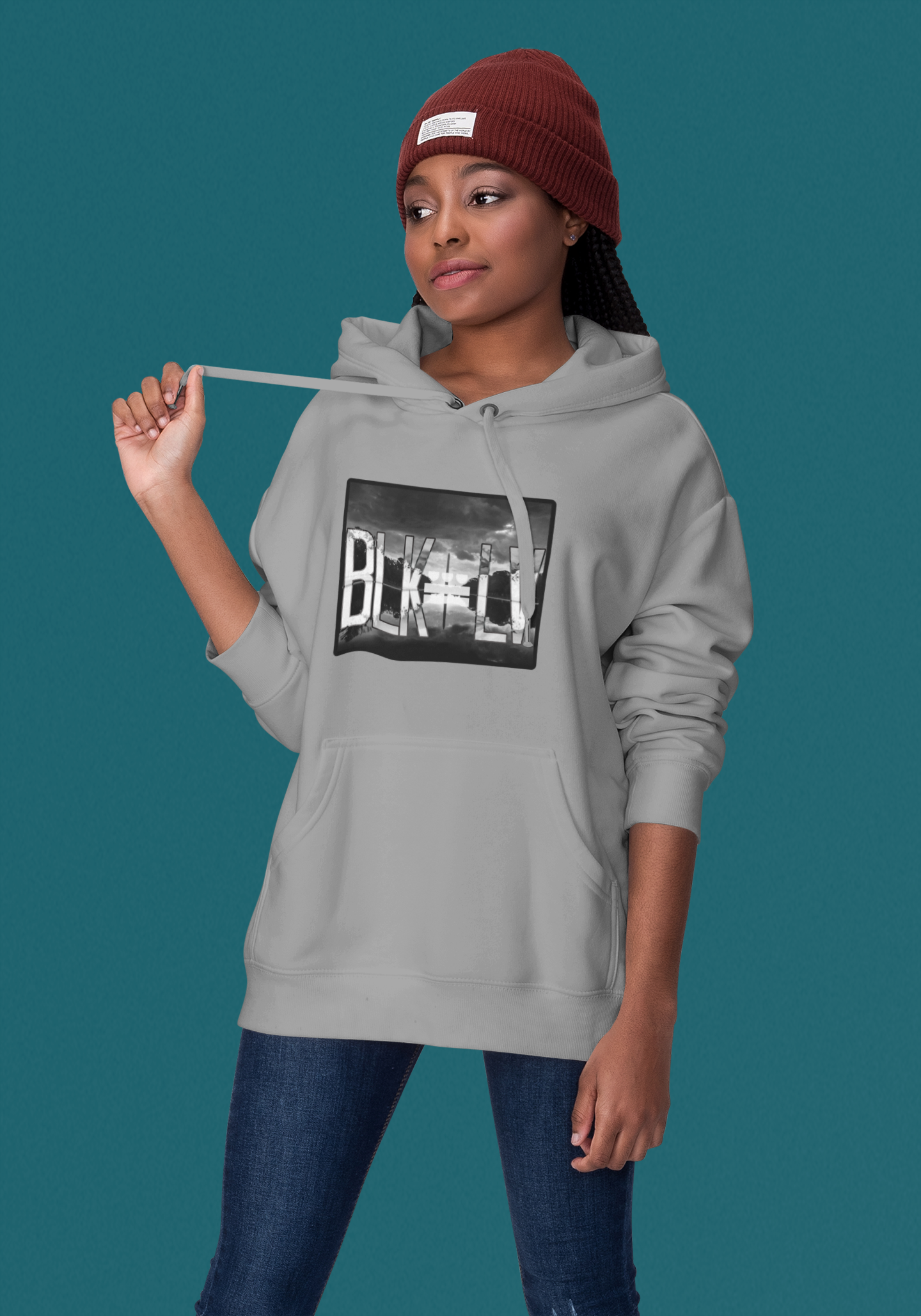 BLK Reflections LV Women's Classic Hoodie