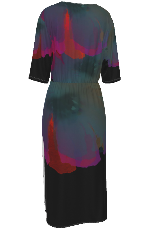 Sharon's Short Sleeve V-neck Dress