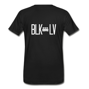 BLK LV Plate Premium Tee - black