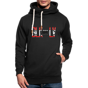 BLK City LV Shawl Collar Hoodie - black