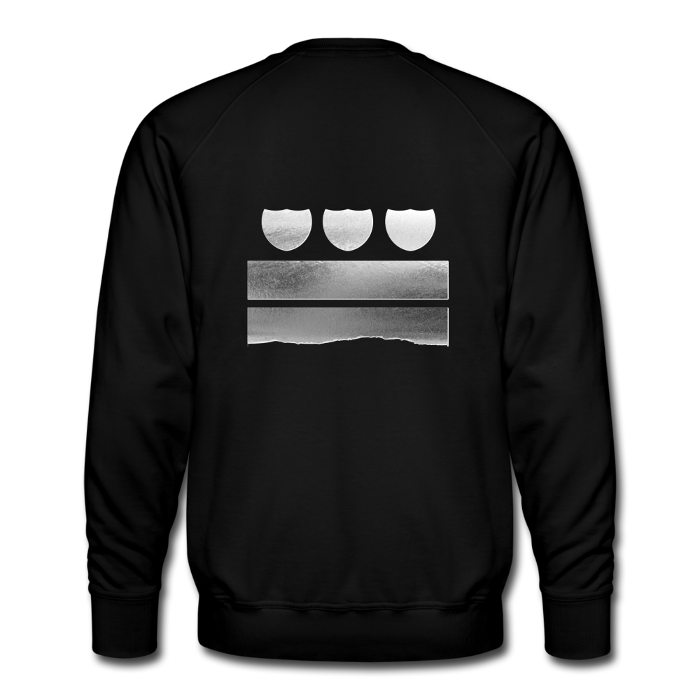 BLK City LV Men's Premium Crew Sweatshirt - black
