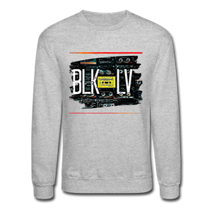 Cassette Crewneck Sweatshirt - heather gray