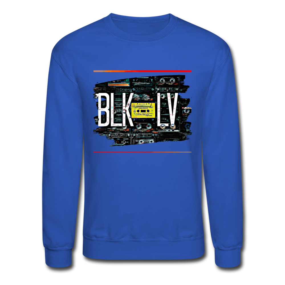 Cassette Crewneck Sweatshirt - royal blue