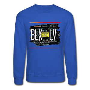 Cassette Crewneck Sweatshirt - royal blue