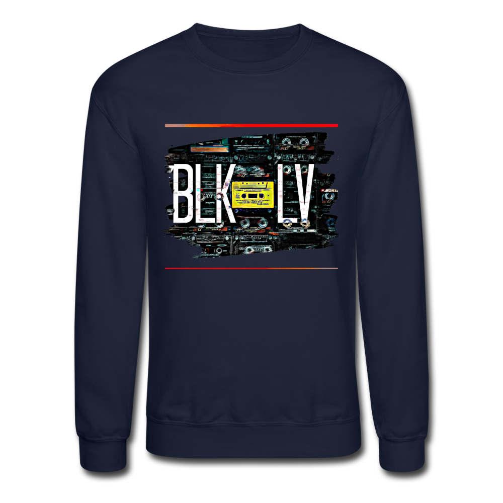 Cassette Crewneck Sweatshirt - navy