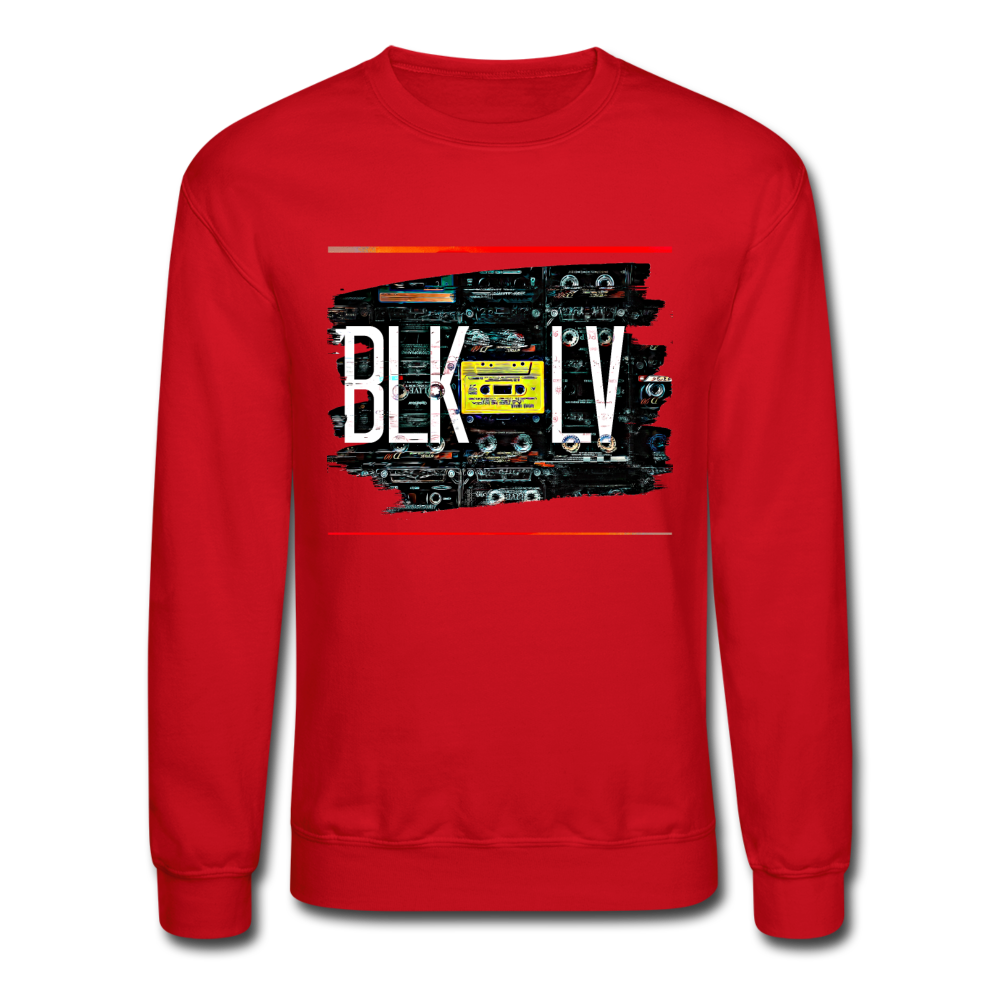 Cassette Crewneck Sweatshirt - red