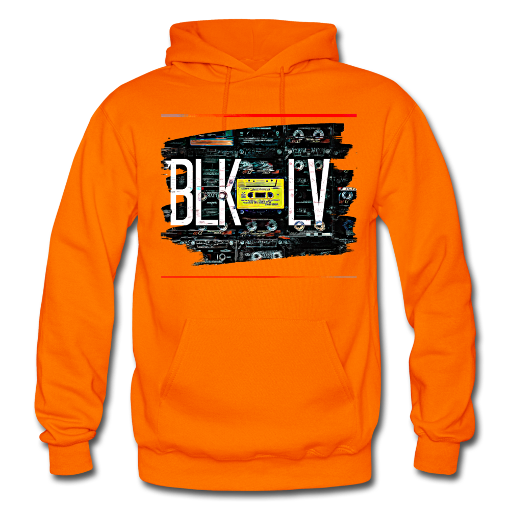 Cassette Unisex Heavy Hoodie - orange