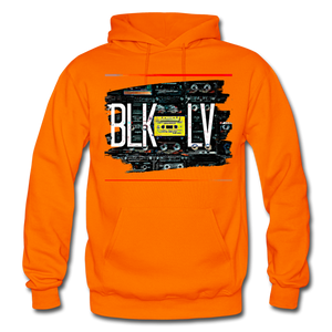 Cassette Unisex Heavy Hoodie - orange