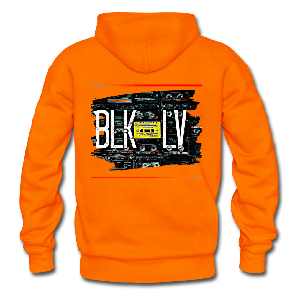 Cassette Unisex Heavy Hoodie - orange