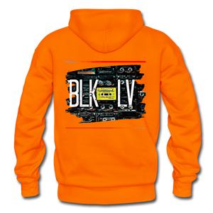 Cassette Unisex Heavy Hoodie - orange