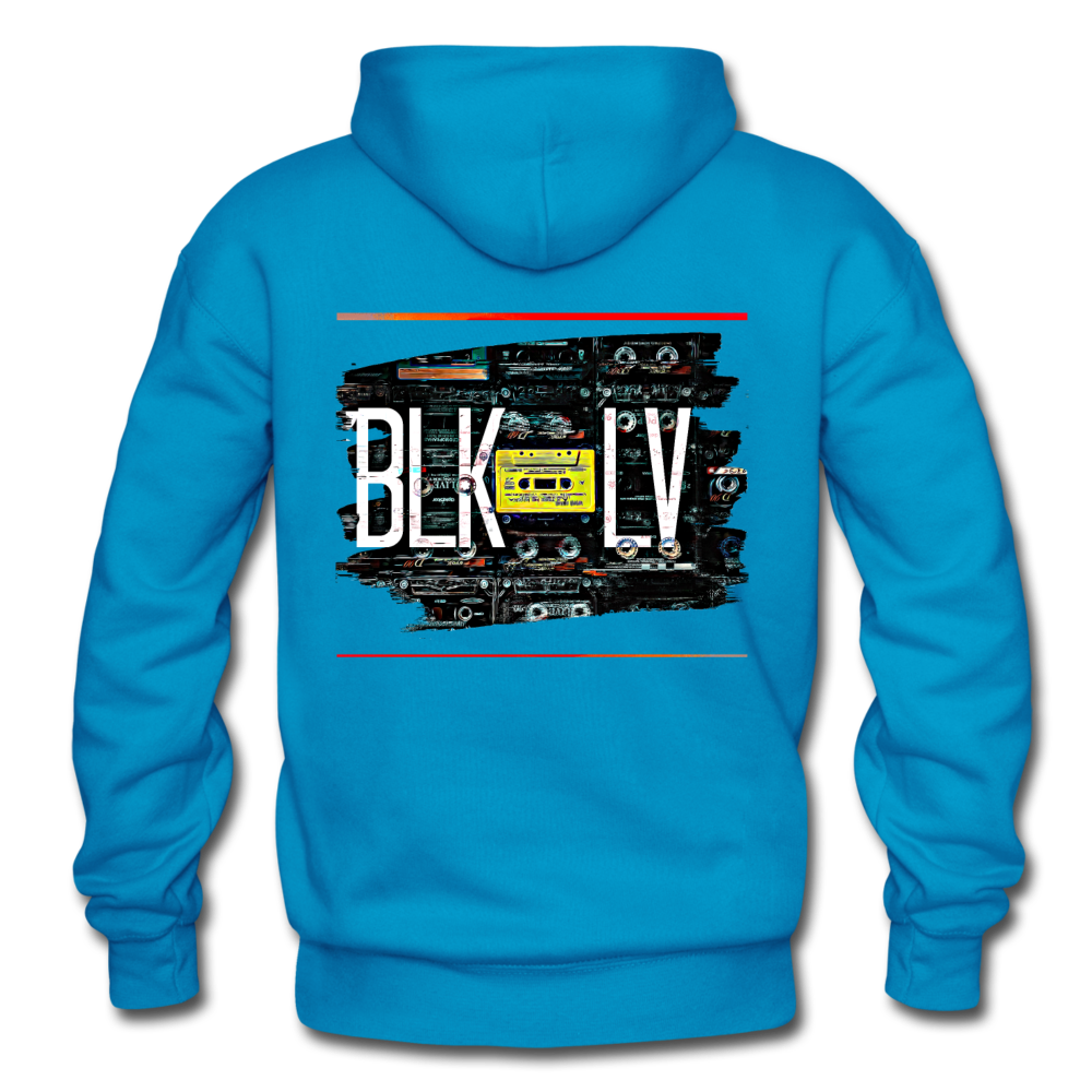 Cassette Unisex Heavy Hoodie - turquoise