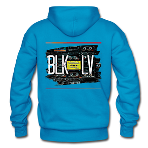 Cassette Unisex Heavy Hoodie - turquoise