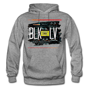 Cassette Unisex Heavy Hoodie - graphite heather