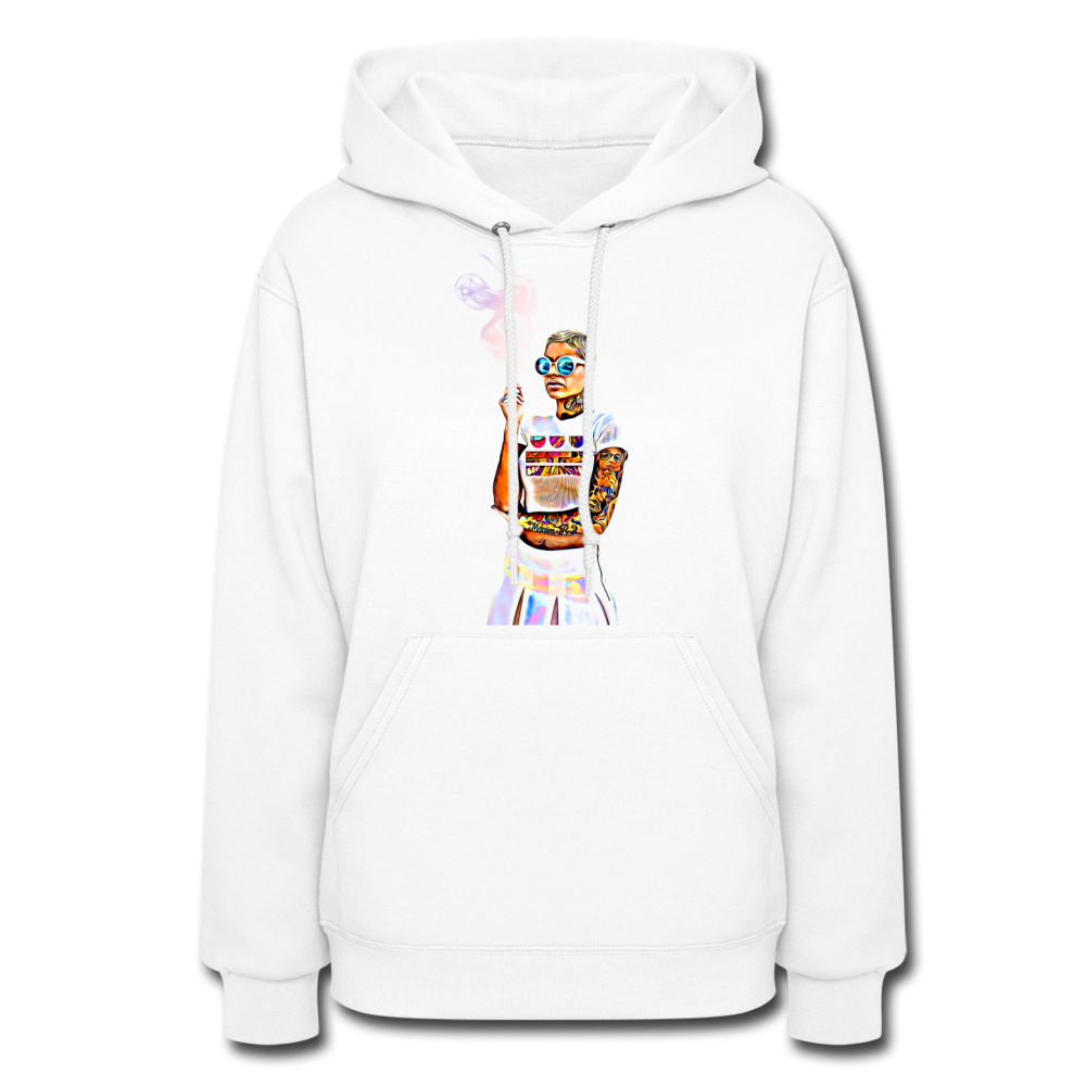 Sydney Women's Hoodie - white