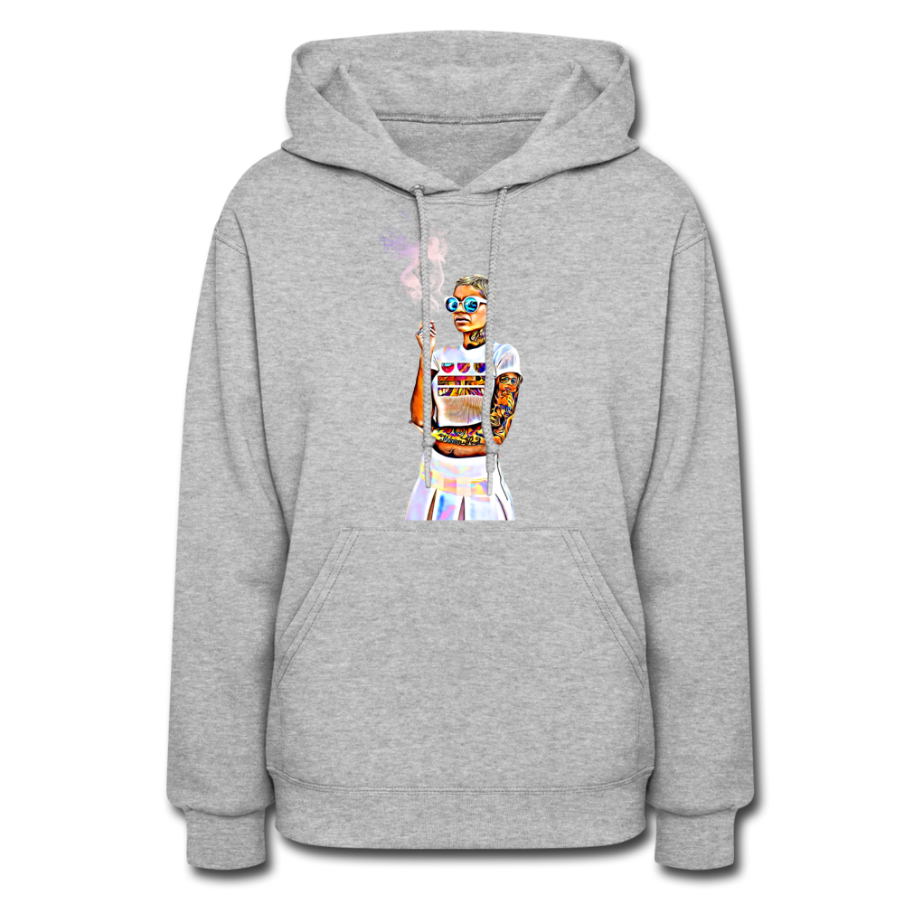 Sydney Women's Hoodie - heather gray