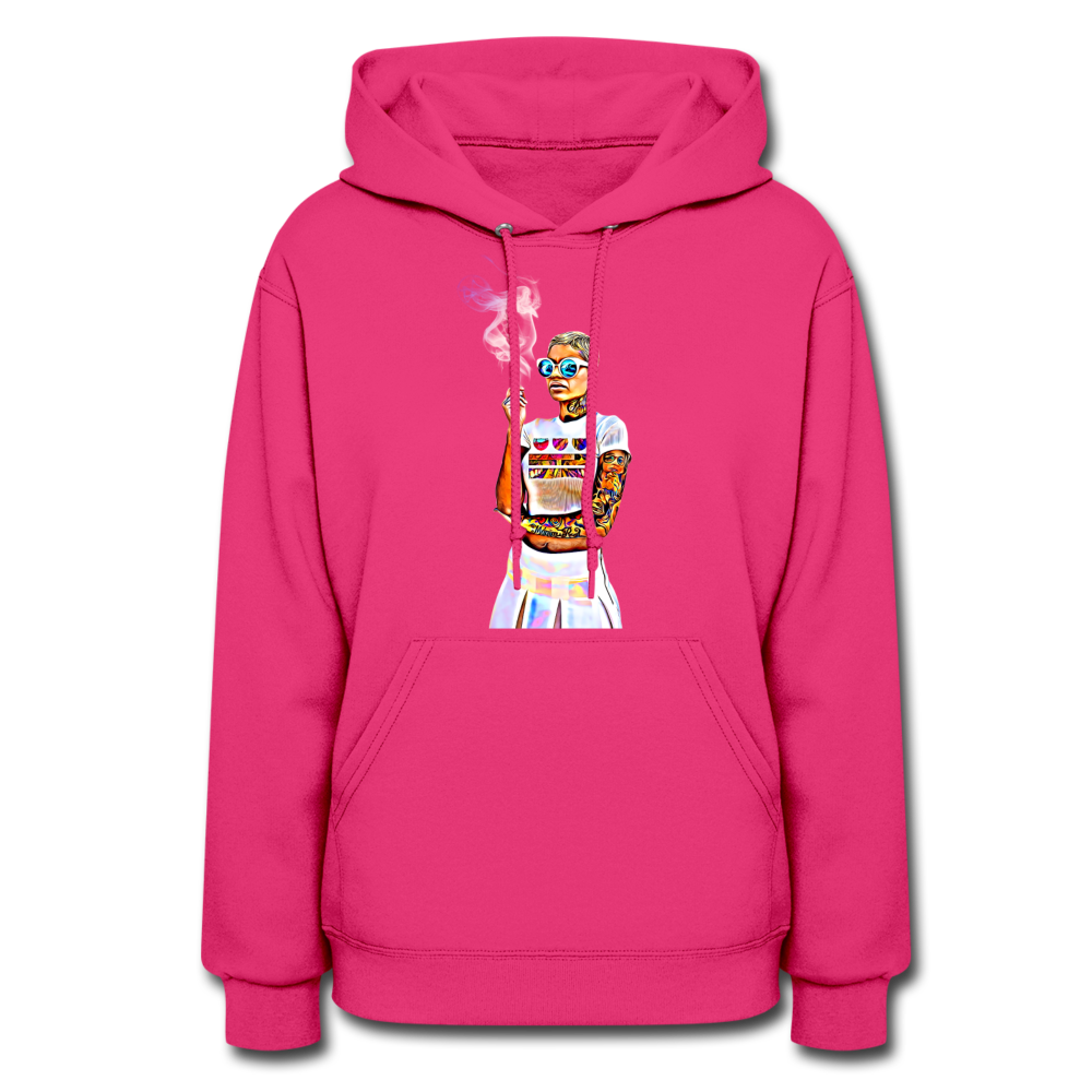 Sydney Women's Hoodie - fuchsia