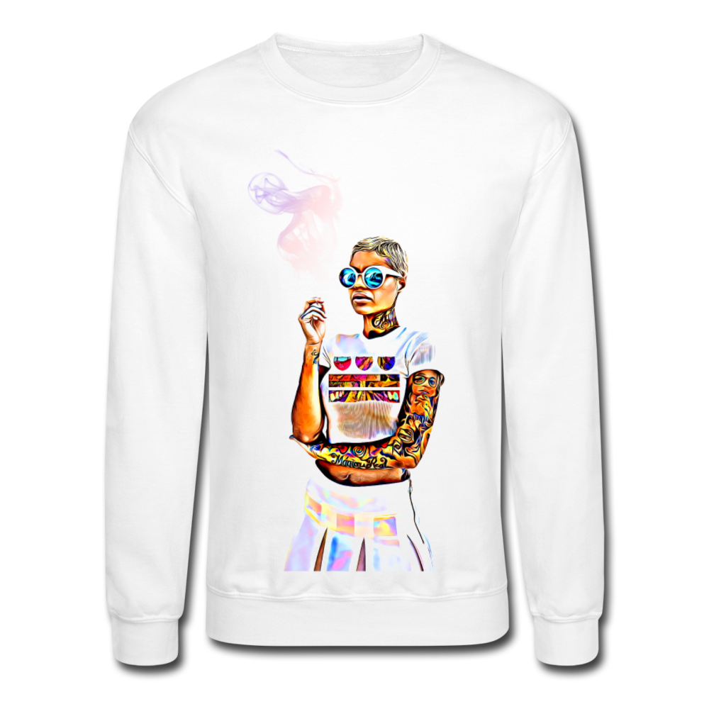 Sydney Crewneck Sweatshirt - white