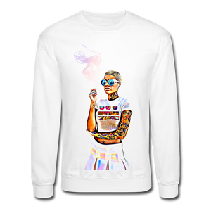 Sydney Crewneck Sweatshirt - white