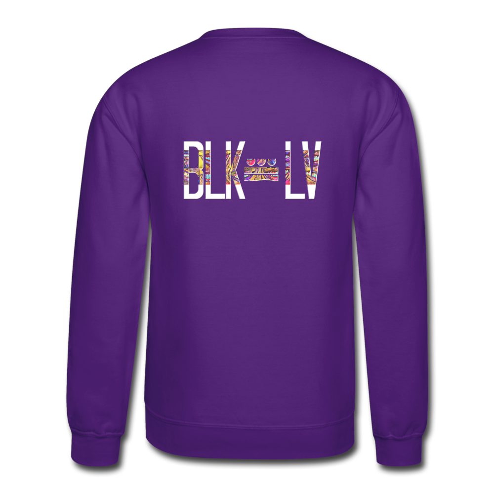 Sydney Crewneck Sweatshirt - purple