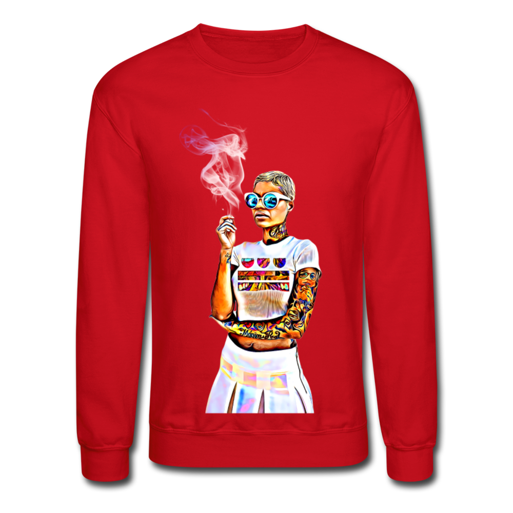 Sydney Crewneck Sweatshirt - red