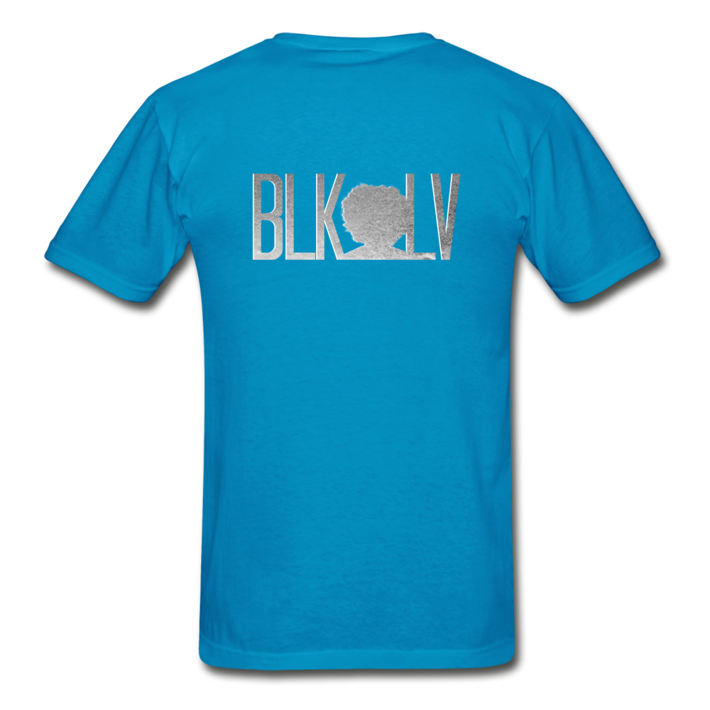 Claudette Ultra Cotton Unisex Tee - turquoise