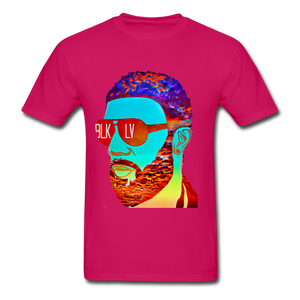 Claude Ultra Cotton Unisex Tee - fuchsia