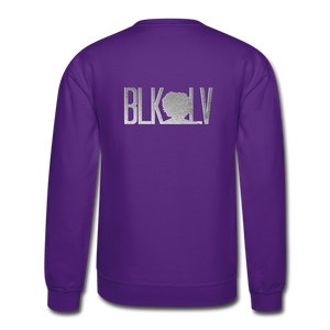 Yeah Crewneck Sweatshirt - purple