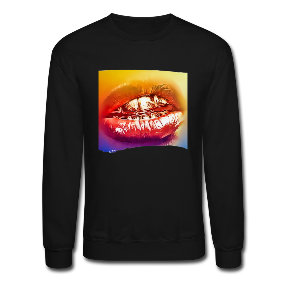 Yeah Crewneck Sweatshirt - black