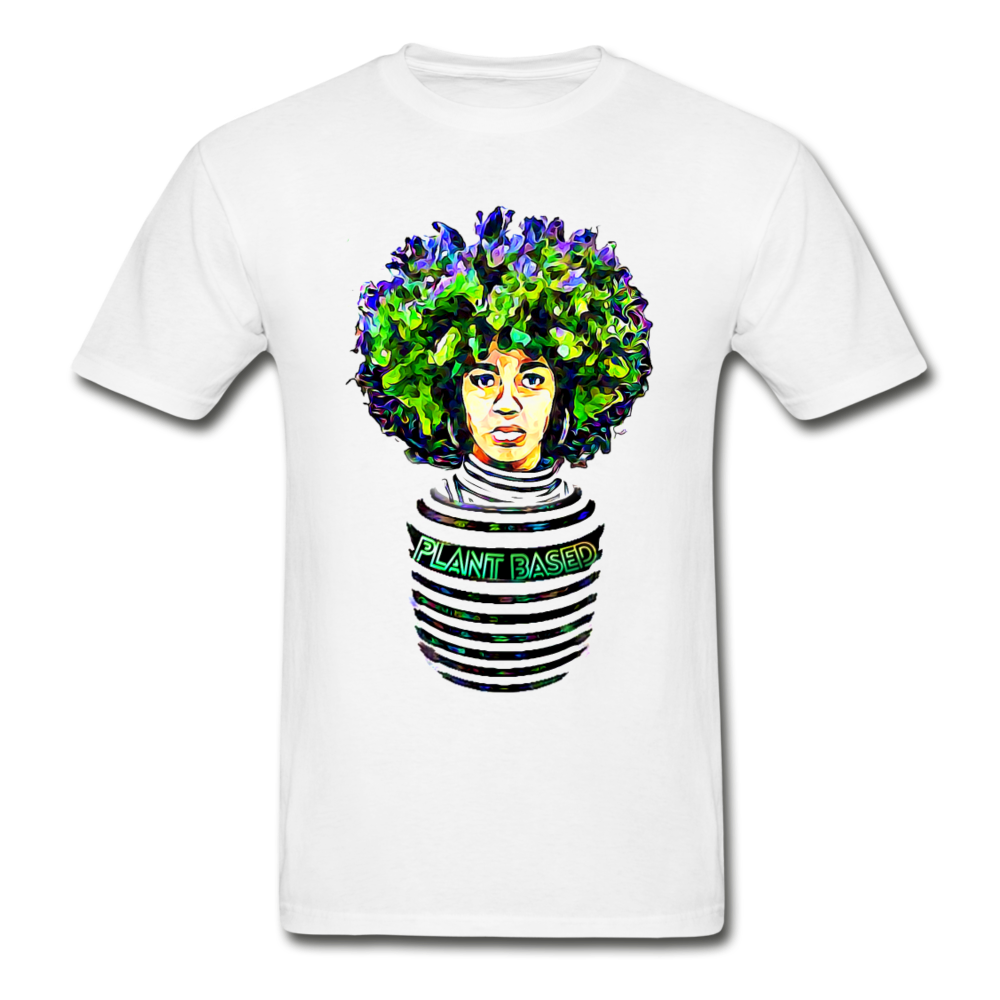 Planted Ultra Cotton Unisex Tee - white