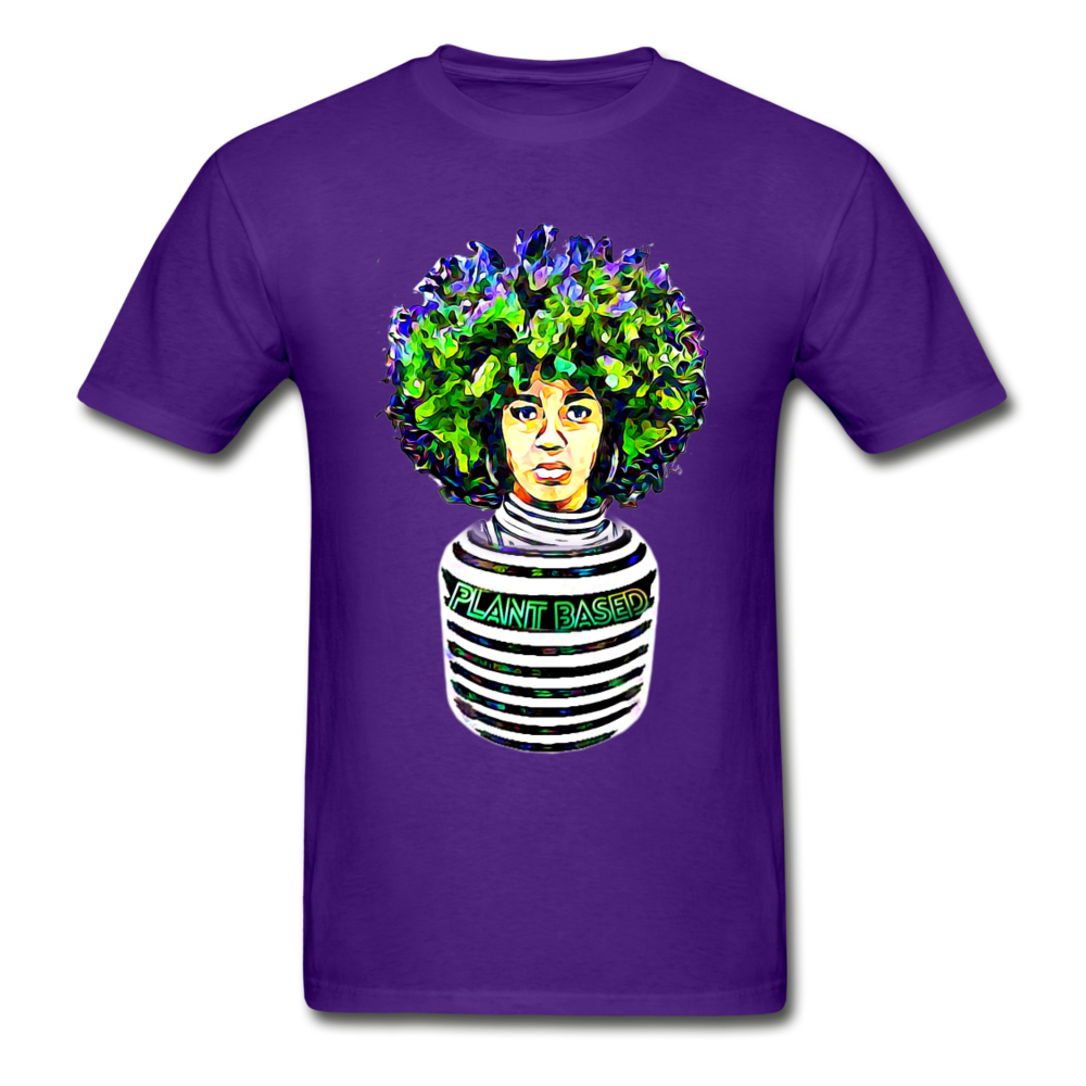 Planted Ultra Cotton Unisex Tee - purple