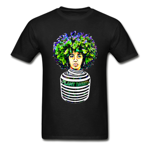 Planted Ultra Cotton Unisex Tee - black