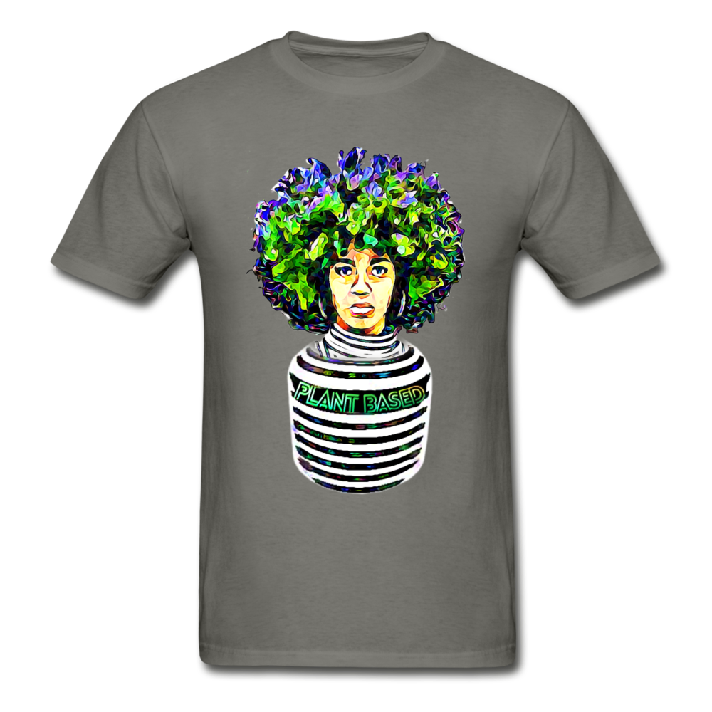 Planted Ultra Cotton Unisex Tee - charcoal