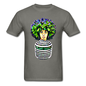 Planted Ultra Cotton Unisex Tee - charcoal