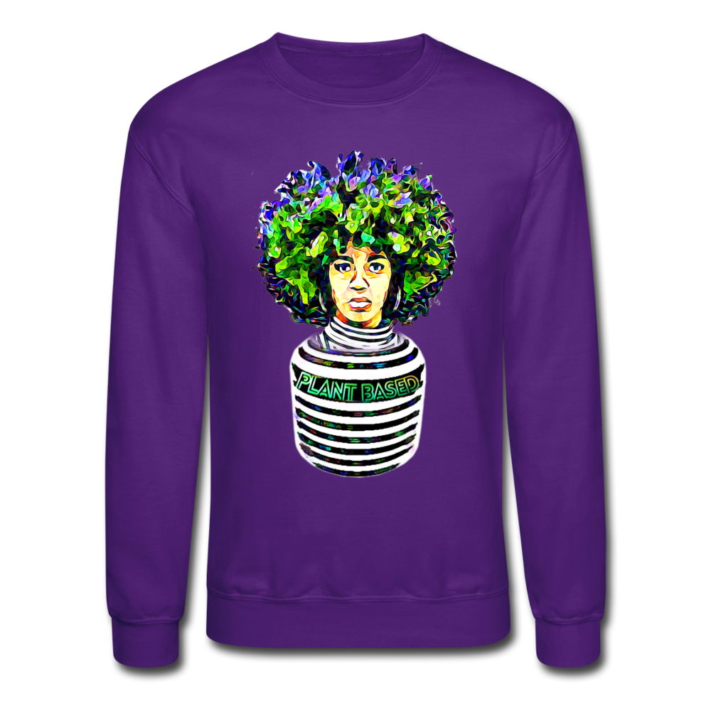 Planted Crewneck Sweatshirt - purple