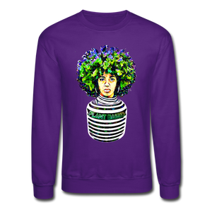 Planted Crewneck Sweatshirt - purple