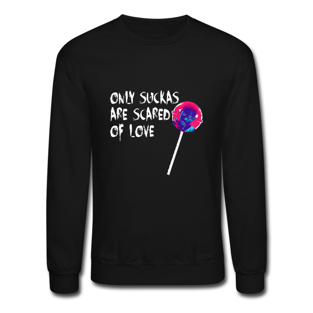 Only Suckas Crewneck Sweatshirt - black